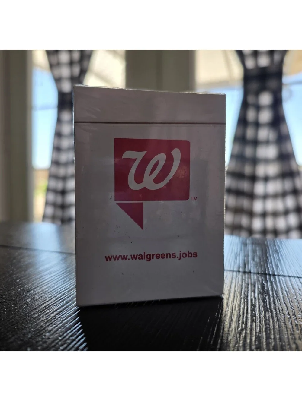 Walgreens Jobs Promotional Playing Cards Sealed Deck Poker Size New Factory Seal